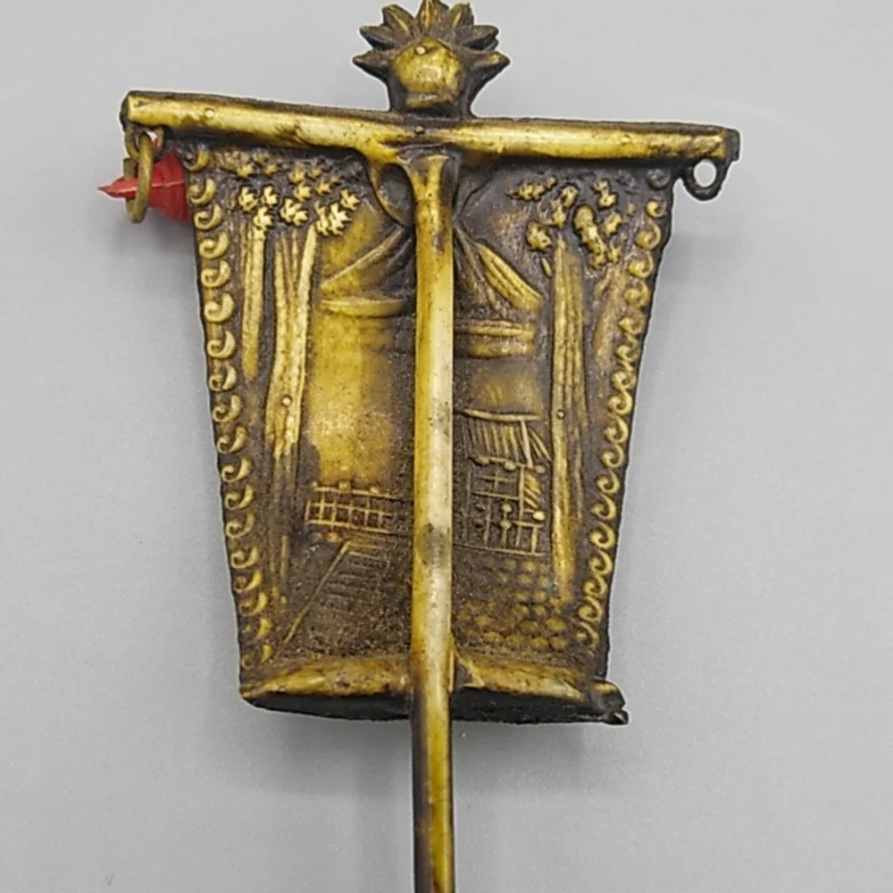 Japan Celluloid Seven Lucky Gods on Dragon Boat Early 1900s Vintage Antique - Picture 7 of 15